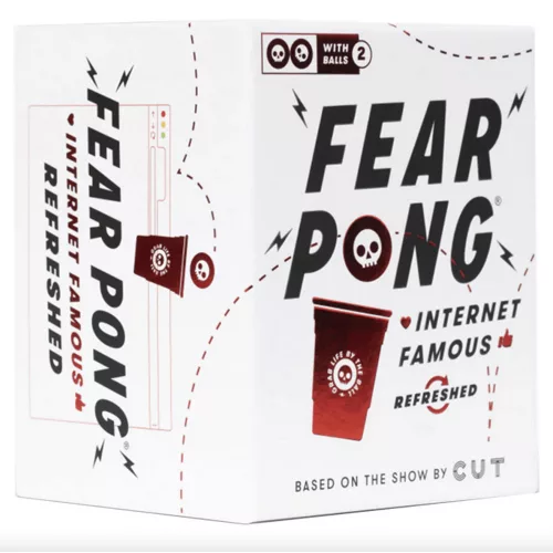 Fear pong - internet famous társasjáték, angol nyelvű