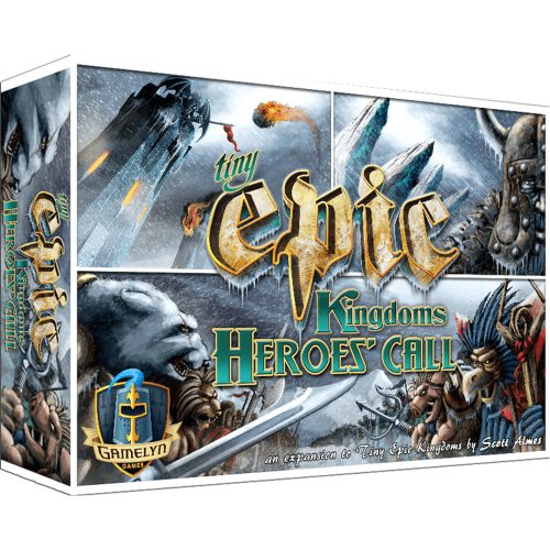 Tiny Epic Kingdoms társasjáték Heroes call kiegészítő