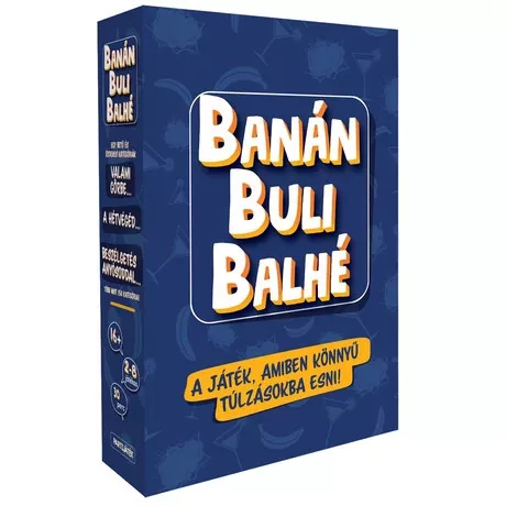 Banán, buli, balhé társasjáték