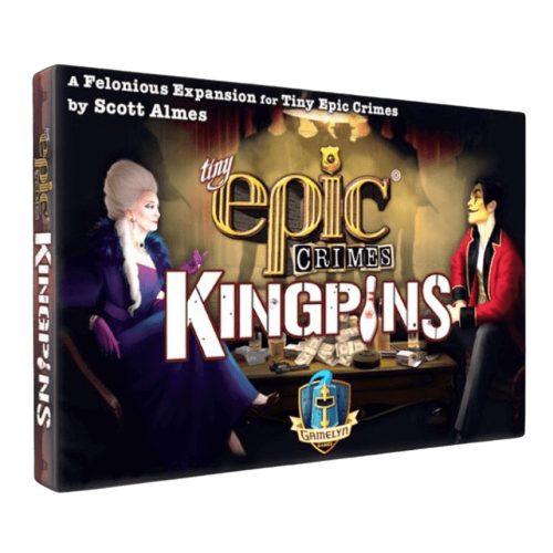Tiny Epic Crimes: Kingpins társasjáték kiegészítő, angol nyelvű