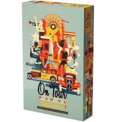 On Tour: Paris & New York társasjáték, angol nyelvű