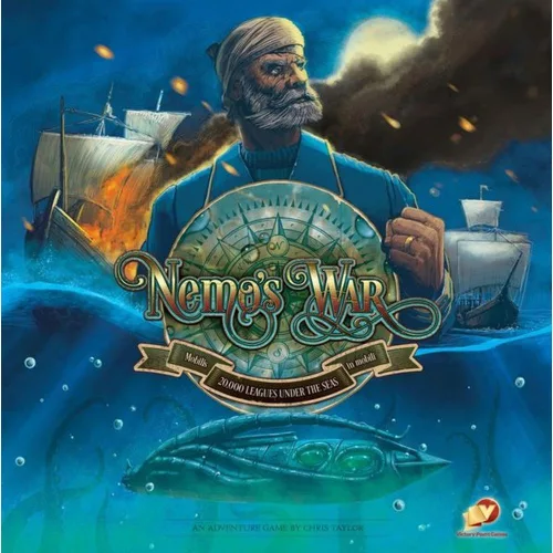 Nemo's War társasjáték 2nd Edition, angol nyelvű