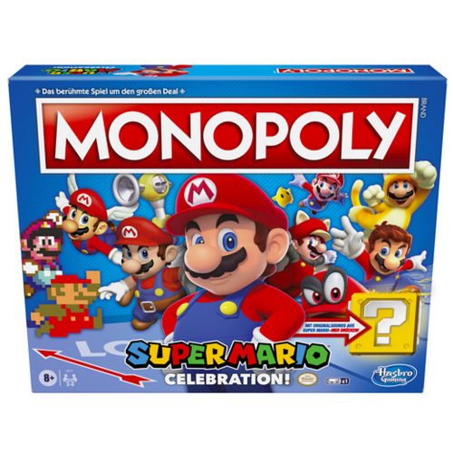 Monopoly Super Mario Celebration társasjáték, angol nyelvű