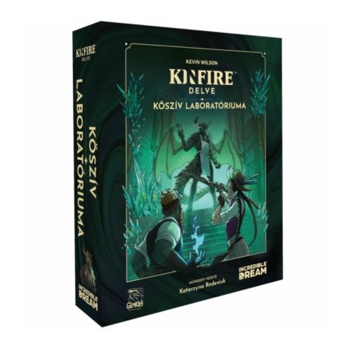 Kinfire Delve - Kőszív laboratóriuma társasjáték