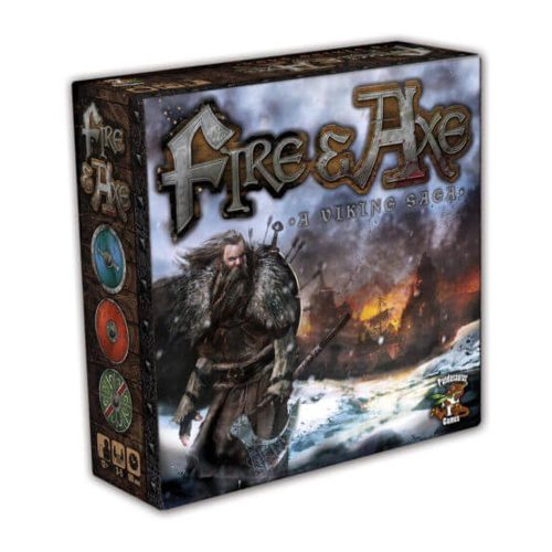 Fire & Axe: A Viking Saga társasjáték, angol nyelvű