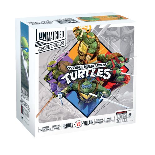Unmatched Kalandok: Tini Nindzsa Teknőcök társasjáték