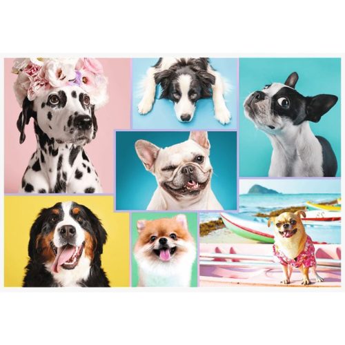 Trefl Cuki kutyusok - 1500 db-os puzzle 26186