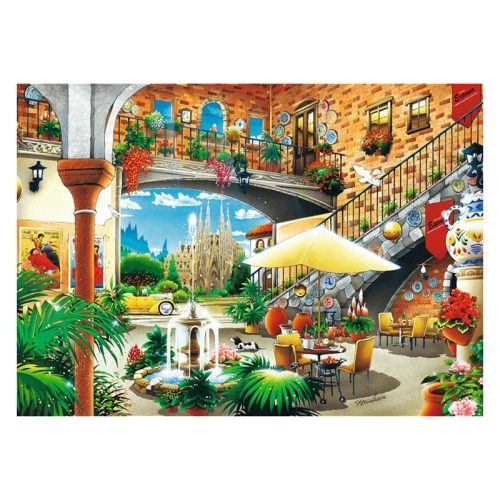 Trefl Barcelona utcaképe - 2000 db-os puzzle 27105