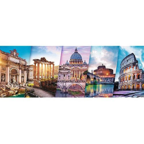 Trefl Utazás Olaszországba -500 db-os panoráma puzzle 29505