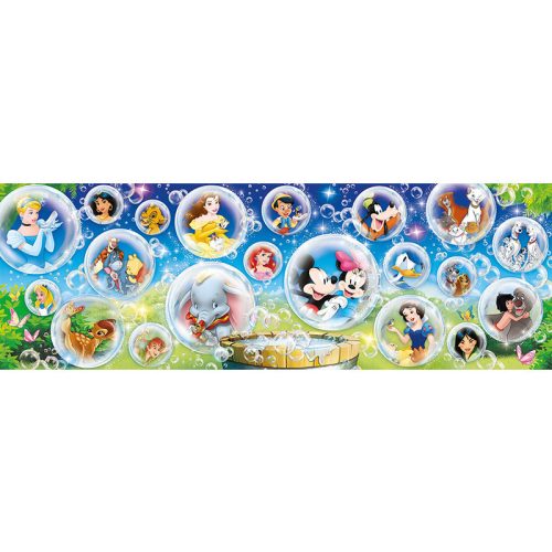 Puzzle 1000 db-os panoráma - Disney klasszikusok - Clementoni 39515