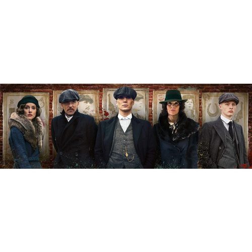 Puzzle 1000 db-os - Panoráma - Peaky Blinders - Clementoni 39567