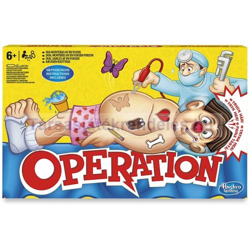 Operáció társasjáték - Hasbro