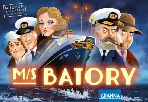 M/S Batory társasjáték