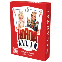 KORDA ALL IN - Klasszik Francia kártya (52lap+3Joker)