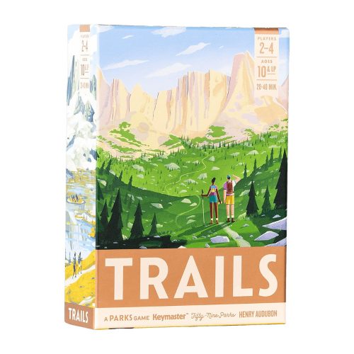 Trails társasjáték, angol nyelvű