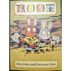   Root társasjáték Exiles & Partisans Deck kiegészítő, angol nyelvű