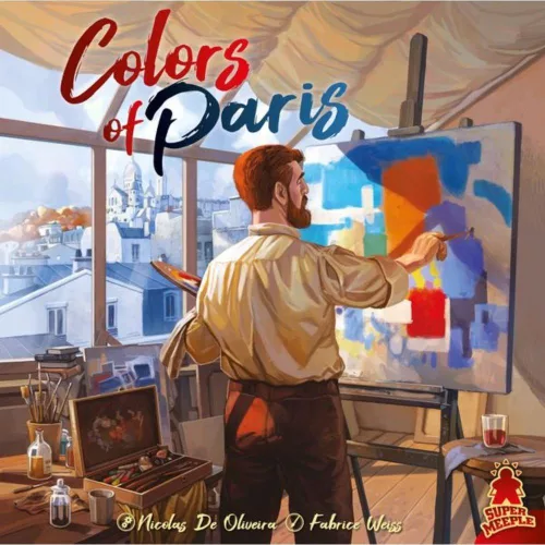 Colors of Paris társasjáték, angol nyelvű