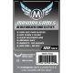 Mayday Games Euro méretű kártyavédő (100 db-os csomag) 59 mm x 92 mm, fekete hátlap