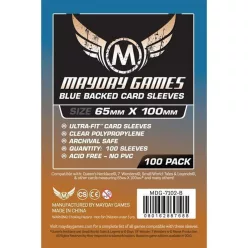   Mayday Games Magnum Copper kártyavédő: 65 x 100 mm "7 Csoda" társasjátékhoz, kék hátlap