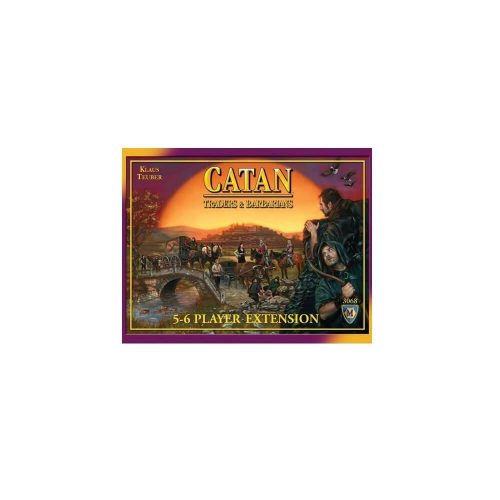 Catan: Traders & Barbarians 5-6 Player Extension, angol nyelv
