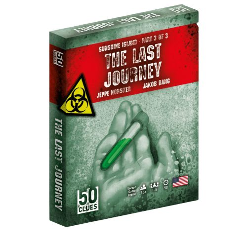 50 Clues Sunshine Island 3 The Last Journey társasjáték, angol nyelvű