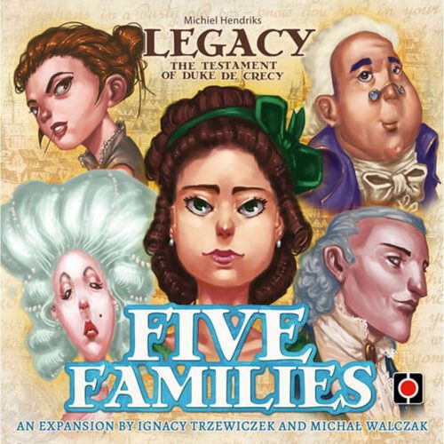 Legacy Five Families kiegészítő, angol nyelvű