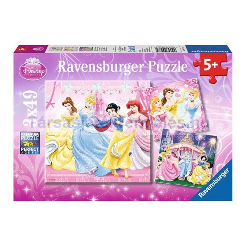 Ravensburger 3 x 49 db-os puzzle - Hercegnők álma 09277
