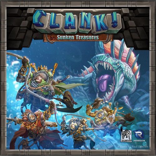 Clank! társasjáték Sunken Treasures kiegészítő, angol nyelvű