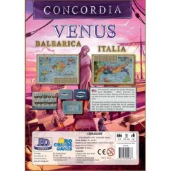 Concordia Balearica/Italia, társasjáték, angol nyelvű