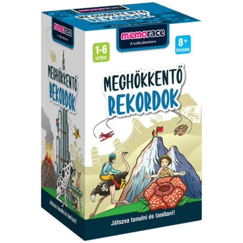 Memorace - Meghökkentő rekordok társasjáték 