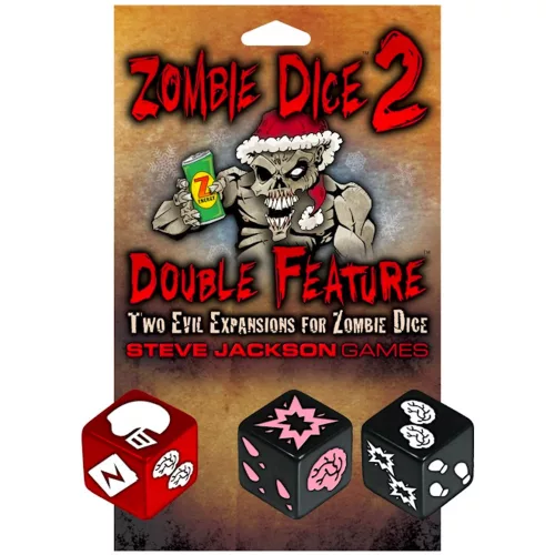 Zombie Dice 2 Double Feature társasjáték, angol nyelvű