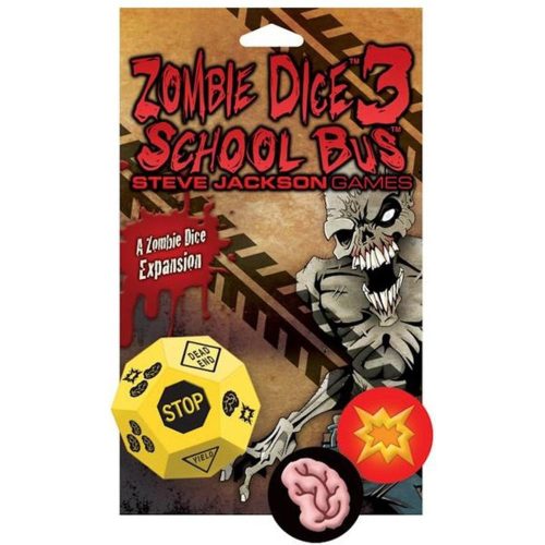 Zombie Dice 3 School Bus kiegészítő, angol nyelvű
