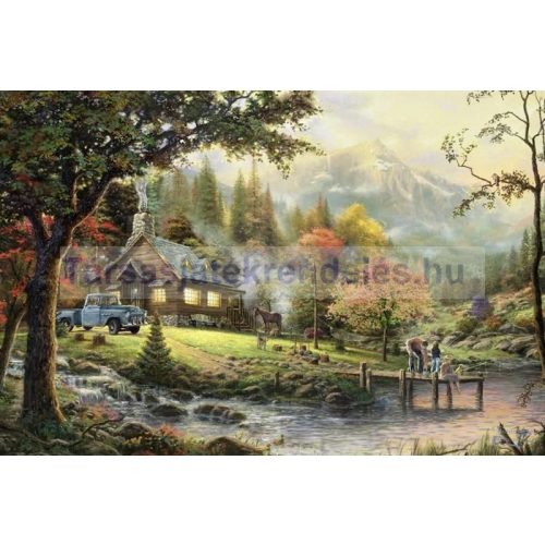 Puzzle 500 db-os Peaceful Moment - Thomas Kinkade - Schmidt (58465)