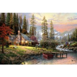   Puzzle 500 db-os-Békés menedék/Paceful Retreat-Thomas Kinkade-Schmidt (58455)