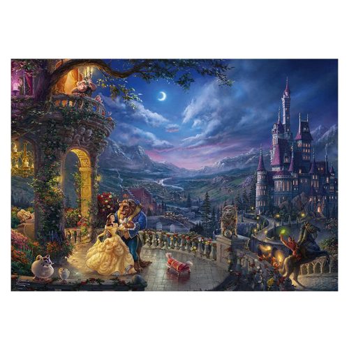 Puzzle 1000 db-os - A szépség és a szörnyeteg - Disney - Schmidt 59484