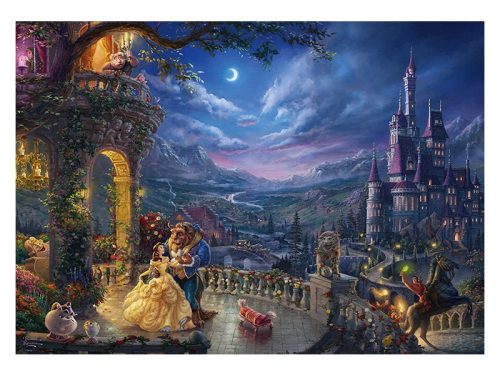 Puzzle 1000 db-os - A szépség és a szörnyeteg - Disney - Schmidt 59484