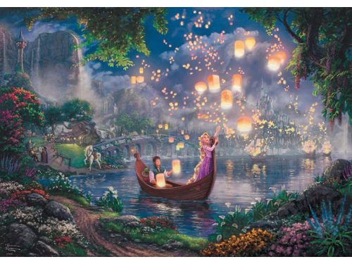 Puzzle 1000 db-os - Aranyhaj - Thomas Kinkade - Schmidt 59480