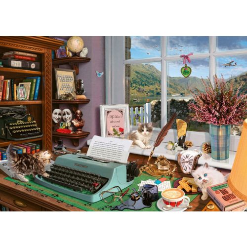 Puzzle 1000 db-os - At the writing table - Steve Read - Schmidt 59920