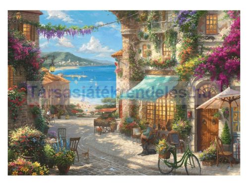 Puzzle 1000 db-os - Italian Cafe - Thomas Kinkade - Schmidt 59624