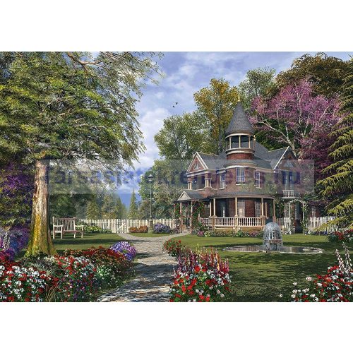 Puzzle 1000 db-os - Manor house with tower - Dominic Davison - Schmidt (59617)