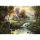 Puzzle 1000 db-os - Menedékház a patak mellett - Thomas Kinkade - Schmidt (58445)