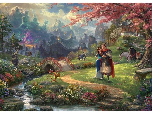 Puzzle 1000 db-os - Mulan - Thomas Kinkade - Schmidt 59672