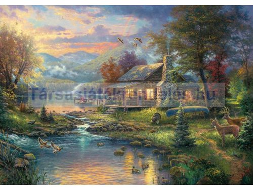 Puzzle 1000 db-os - Nature's Paradise - Thomas Kinkade - Schmidt (59467)