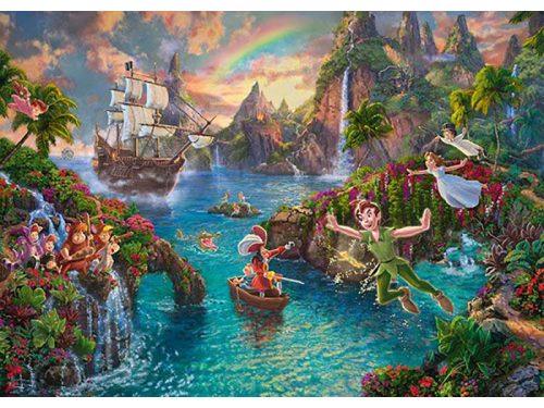 Puzzle 1000 db-os - Pán Péter - Thomas Kinkade - Schmidt 59635