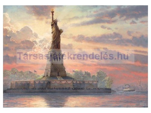 Puzzle 1000 db-os - Statue of Liberty in the twilight - Schmidt 59498