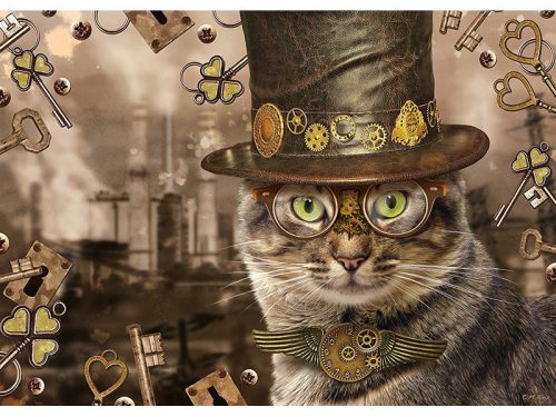 Puzzle 1000 db-os - Steampunk-Macskusz -Schmidt (59644)