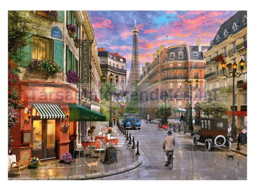 Puzzle 1000 db-os - Street to the Eiffel Tower - Schmidt 58387