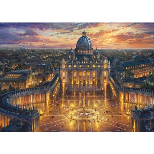 Puzzle 1000 db-os - Vatikán - Thomas Kinkade - Schmidt 59628