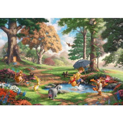 Puzzle 1000 db-os - Winnie The Pooh - Thomas Kinkade - Schmidt 59689