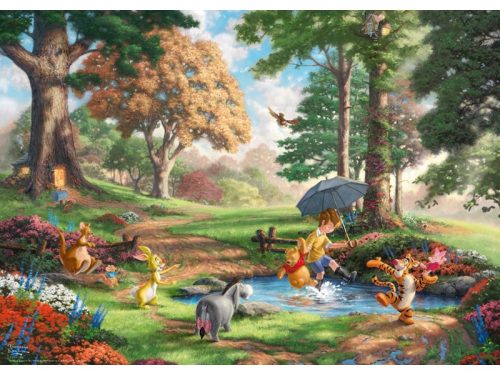 Puzzle 1000 db-os - Winnie The Pooh - Thomas Kinkade - Schmidt 59689